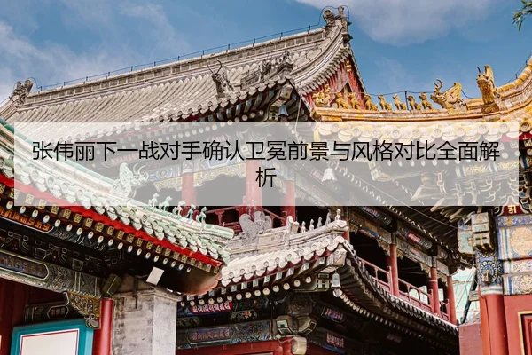 张伟丽下一战对手确认卫冕前景与风格对比全面解析