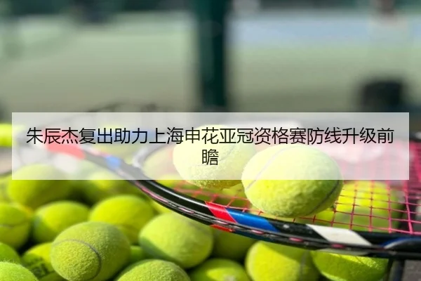 朱辰杰复出助力上海申花亚冠资格赛防线升级前瞻